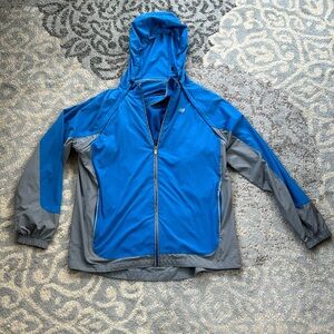 New Balance 2008 Olympics Beijing Gold Team Men’s  Windbreaker Blue Gray 2XL